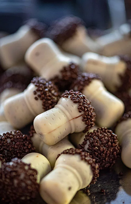 Chocolats blanc et noir