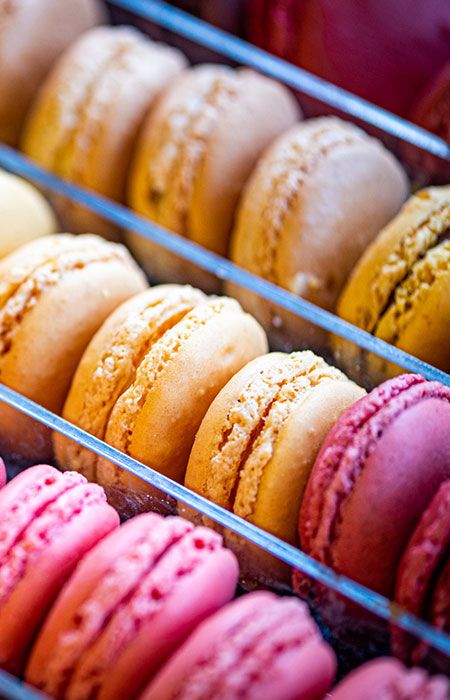 Macarons de couleur