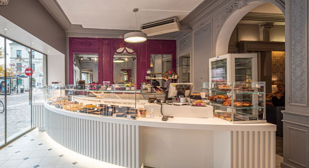 Vue extérieur de la pâtisserie La Duchesse Anne